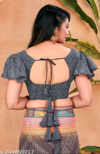 KAASHIBA Fancy Women Blouses - Gray, 38