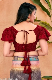 KAASHIBA Fancy Women Blouses - Purple, 32