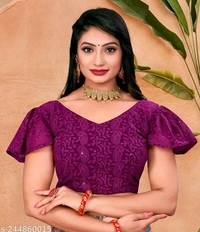 KAASHIBA Fancy Women Blouses - Purple, 32