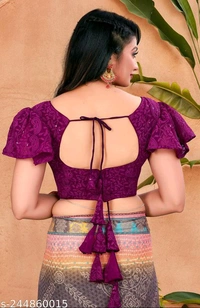 KAASHIBA Fancy Women Blouses - Purple, 32