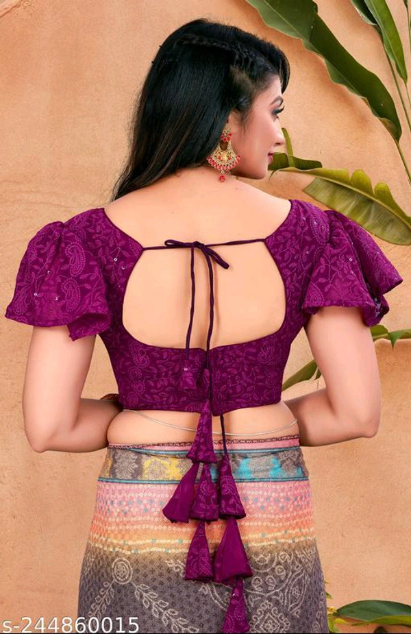 KAASHIBA Fancy Women Blouses - Purple, 32
