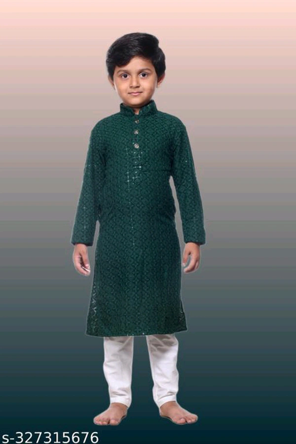 Modern Elegant Kids Boys Kurta Sets