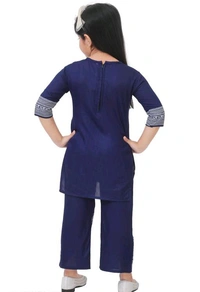 KAASHIBA Latest Kurta Sets - Blue, 1-2years