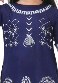 KAASHIBA Latest Kurta Sets - Blue, 7-8years