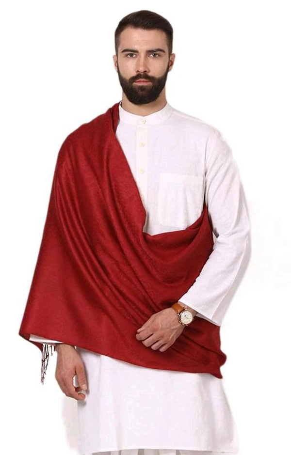 KAASHIBA Spring Board Stole for Men - Free, Maroon