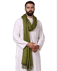 KAASHIBA Spring Board Stole for Men - Free, Green