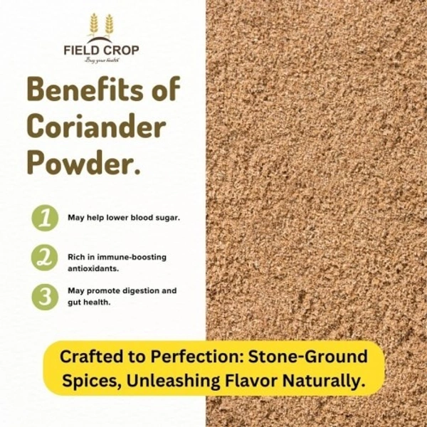 Hand Pounded Coriander Powder - 200 gm