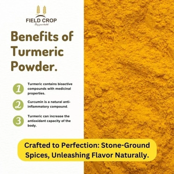 Handpounded Turmeric Powder - 250 Gm