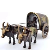 Brass Bullock Cart by Ourplanetstore
