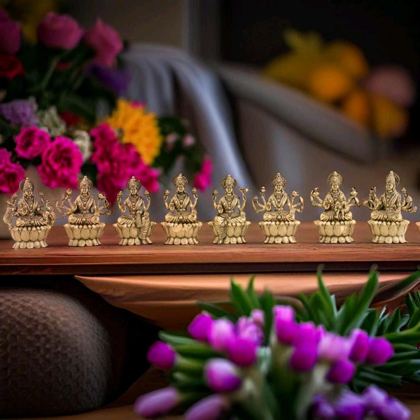 Brass Ashtalakshmi Idols, 8 idols