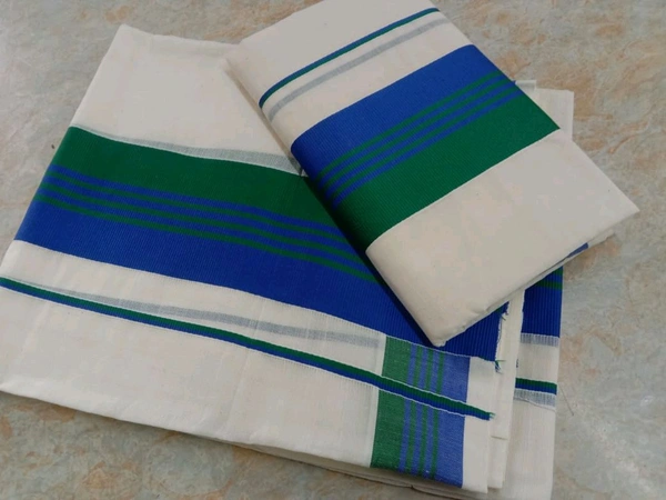 Cotton Set Mundu – Printed Edition - Nevada