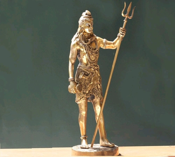 Brass Lord Shiva Statue