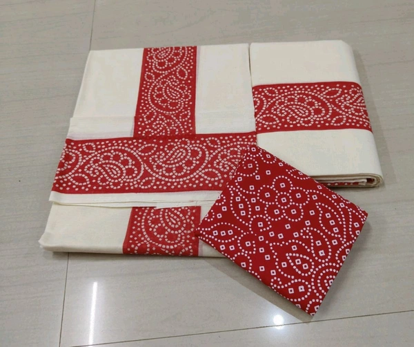 Kerala Traditional Cotton Wear ( Set Mundu)