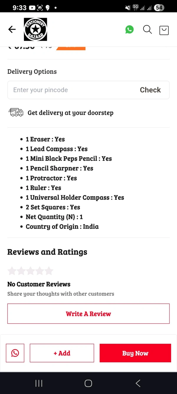 GEOMETRY BOX for School Kids