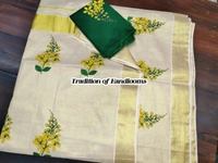 Kanikonna Mural Set Saree