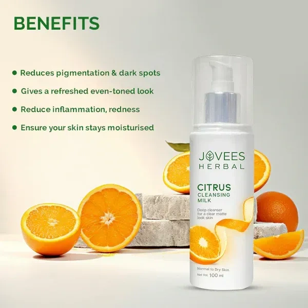 JOVEES HERBAL CARE Citrus Cle/Milk - Jovees - 100ml
