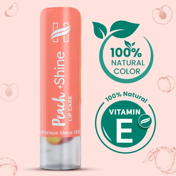 HIMALAYA PHARMACY Peach Shine Lip Care - Himalaya - 4.5g