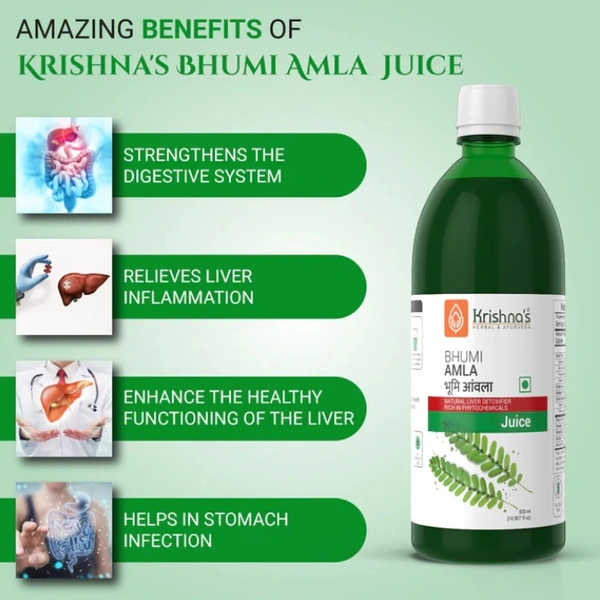 Krishna’s Herbal Bhumi Amla Juice - 1000ml