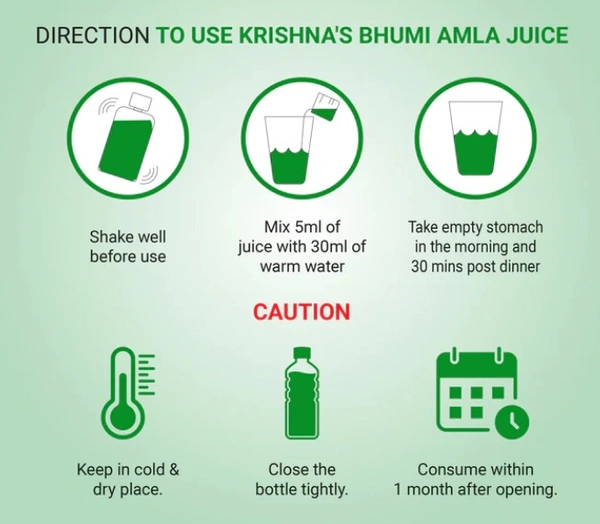 Krishna’s Herbal Bhumi Amla Juice - 1000ml