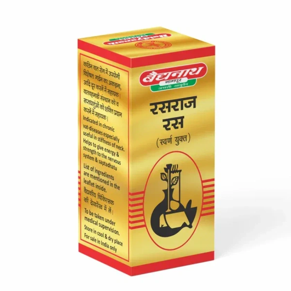 BAIDYANATH Rasraj Ras(Gold) - Baidyanath - 10Tablet