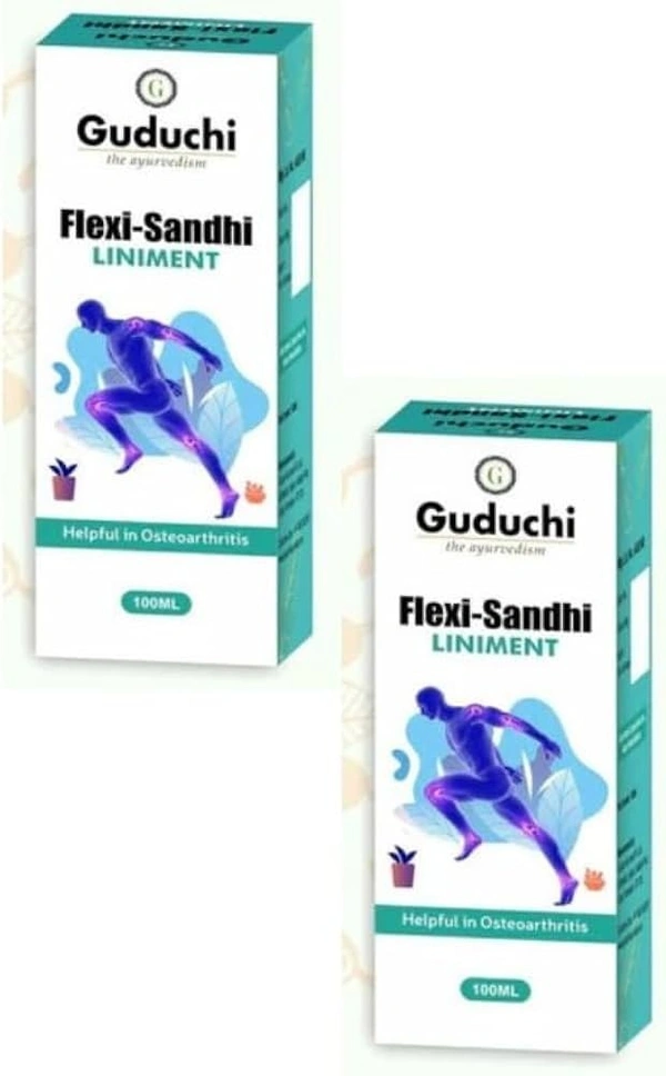 GUDUCHI THE AYURVEDI Flexi Sandhi Liniment - Guduchi - 100ml