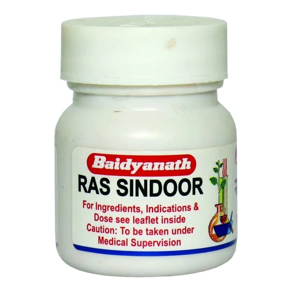 BAIDYANATH Ras Sindoor - Baidyanath - 2.5Gm