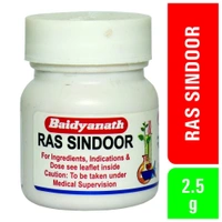 BAIDYANATH Ras Sindoor - Baidyanath - 2.5Gm