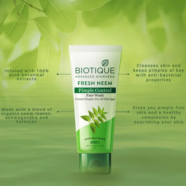 BIOTIQUE Neem Face Wash - Biotique - 100ml
