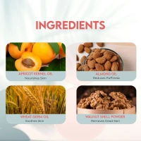 JOVEES HERBAL CARE Apricot & Almond Face Scrub - Jovees - 100g