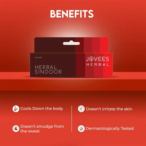 JOVEES HERBAL CARE Herbal Sindoor Maroon - Jovees - 5ml