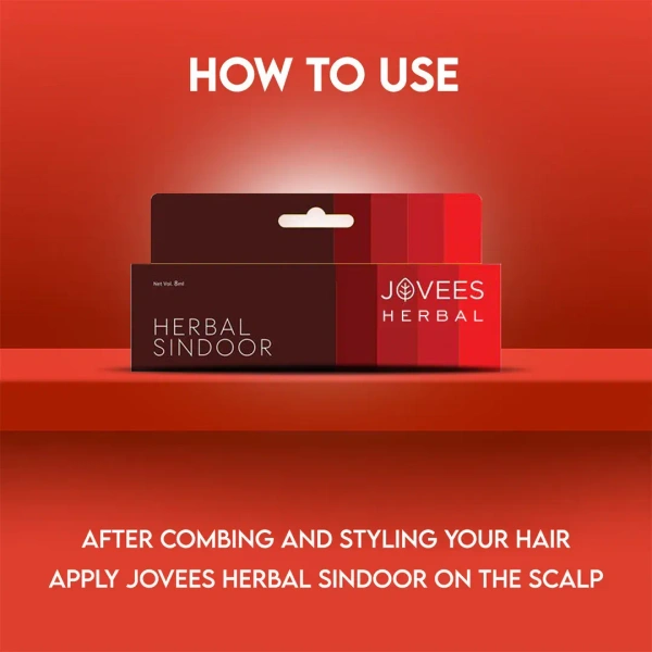 JOVEES HERBAL CARE Herbal Sindoor Maroon - Jovees - 5ml