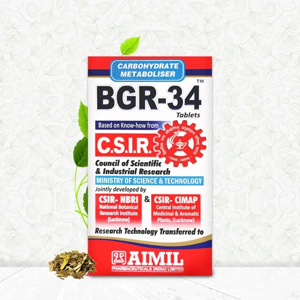 Bgr-34 Tablets - Aimil - 100 Tablet