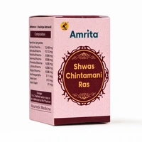Amrita Shwas Chintamani Ras Gold Tablets - 10 Tab