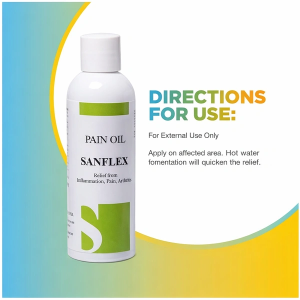 Sanflex Pain Oil | Ashtanga Ayurvedic - 100ml