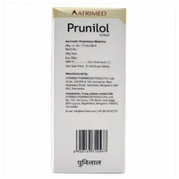 ATRIMED PHARMACEUTIC Prunilol Syrup 200Ml - ATRIMED - 200ml
