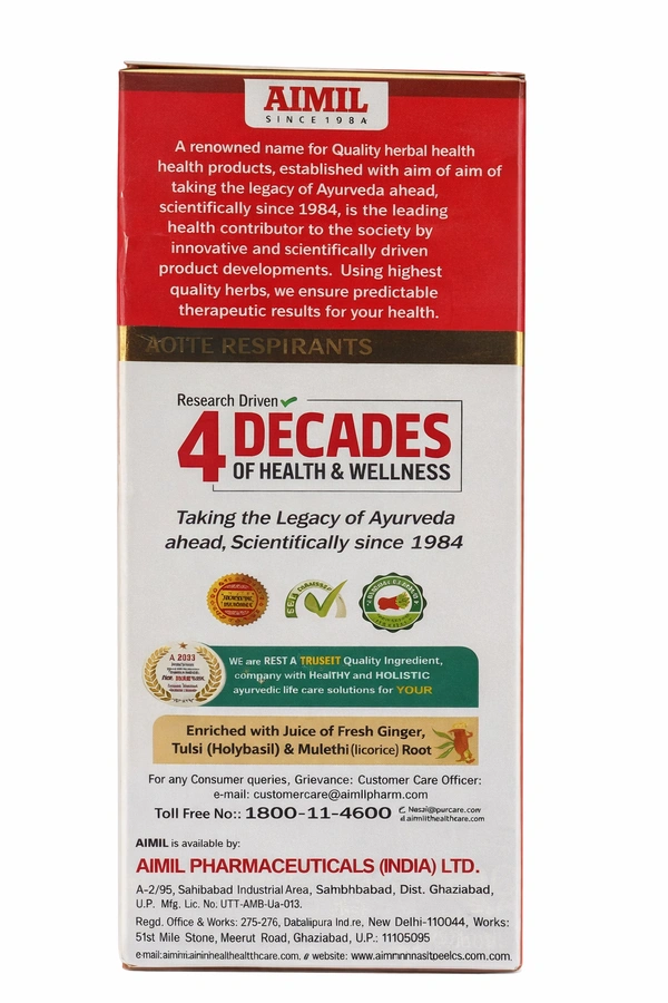 Jufex Forte Syrup - Aimil - 100ml