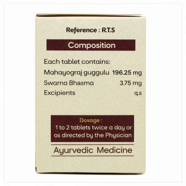 Amrita Swarna Mahayograj Guggulu - 25 Tab