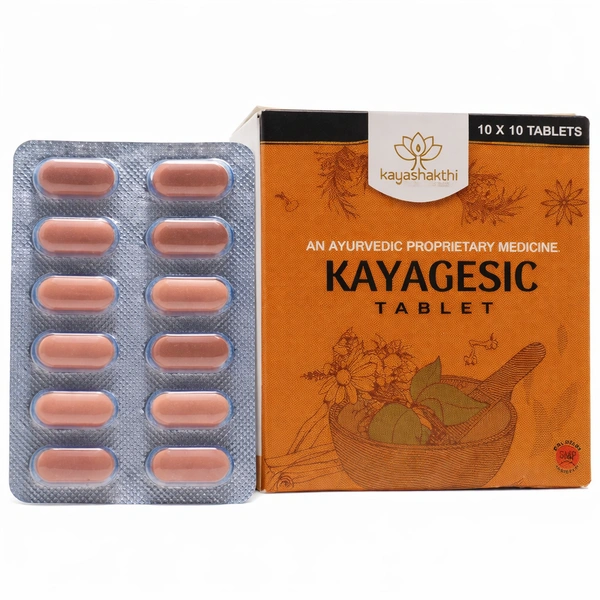 KAYASHAKTHI HERBAL Kayagesic Tablets - Kayashakthi - 10Tab