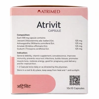 ATRIMED PHARMACEUTIC Atrivit Capsule-ATRIMED - 100Caps