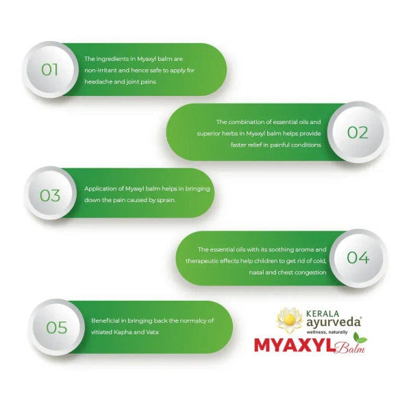 Kerala Ayurveda Myaxyl Balm - Kerala - 10g