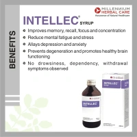MILLENNIUM HERBALS Intellec Syrup - Millennium - 200ml