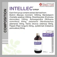 MILLENNIUM HERBALS Intellec Syrup - Millennium - 200ml