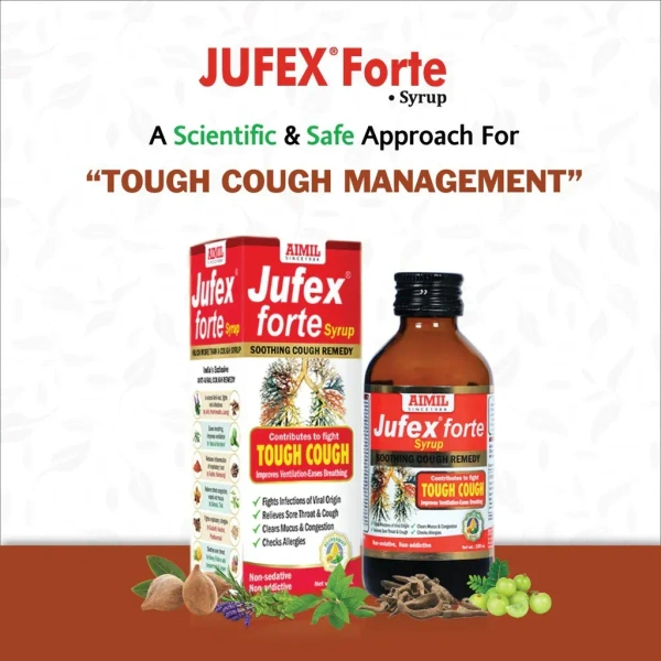 Jufex Forte Syrup - Aimil - 100ml