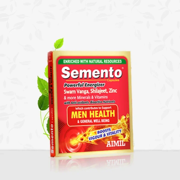 AIMIL PHARMACEUTICAL Semento Capsule - Aimil - 20 Capsule