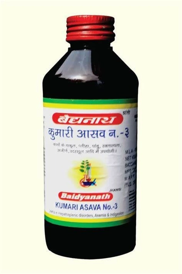 BAIDYANATH Kumaryasava N0.3 - Baidyanath - 200Ml