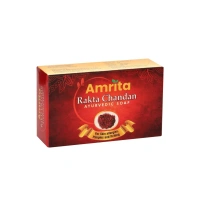 AMRITA DRUGS Rakta Chandan Ayurvedic Soap - Amrita - 75Gm