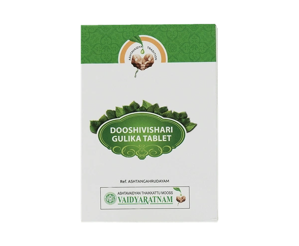 VAIDYARATHNAM Dooshivishari Gulika Tablet - Vaidyaratnam - 100 Tablets