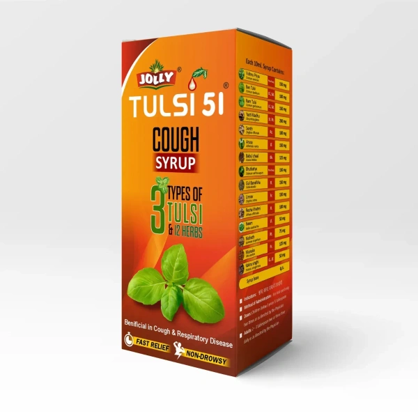 JOLLY HEALTH CARE Tulsi 51 Drops - Jolly - 30Ml
