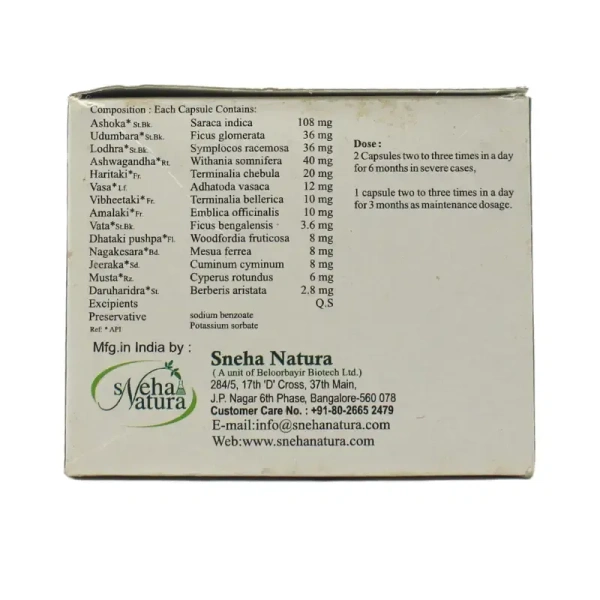 SNEHA NATURA Utn Capsule - Sneha Natura - 100 Capsules