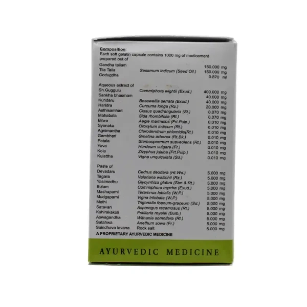 AVN AYURVEDA FORMULA Zeotone Plus Soft Gel Capsule - Avn Ayurveda - 60Capsule